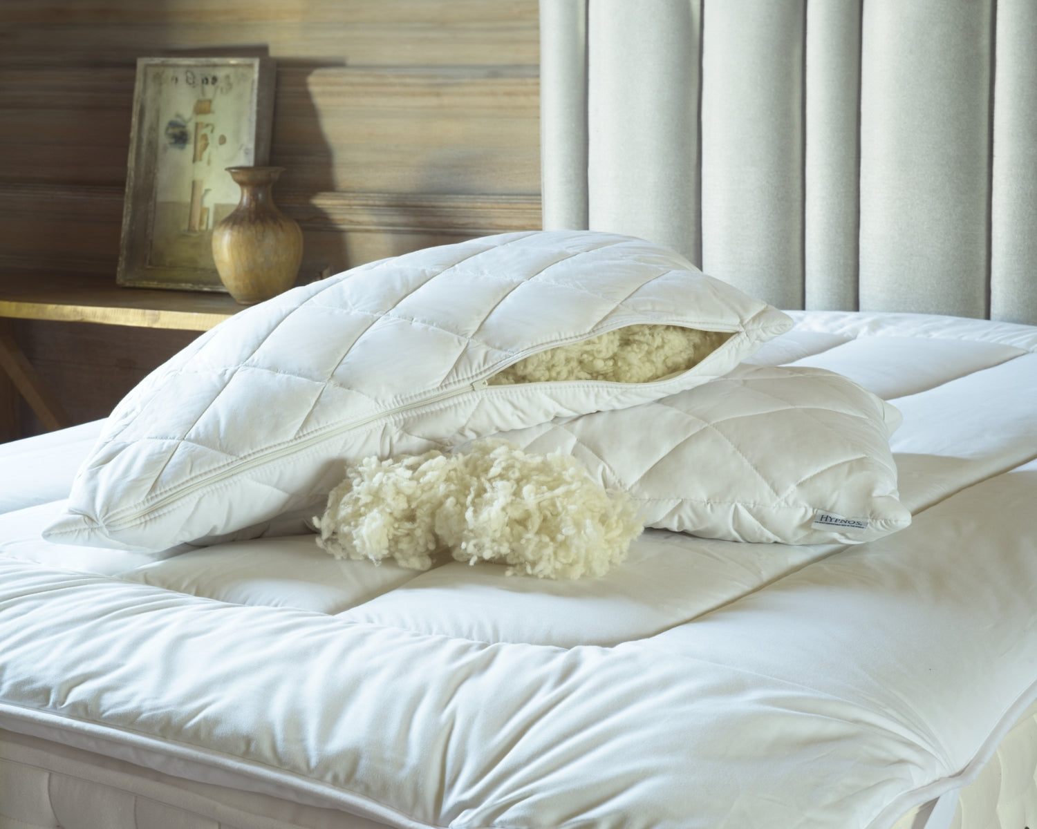 Wool Pillows | Pillow World | UK's Leading Pillow Specialist | UK's Lowest Prices | Featuring UK's Best Brands including TEMPUR®, Dunlopillo, Hypnos, Silentnight, Sealy, Seriously Comfortable & More