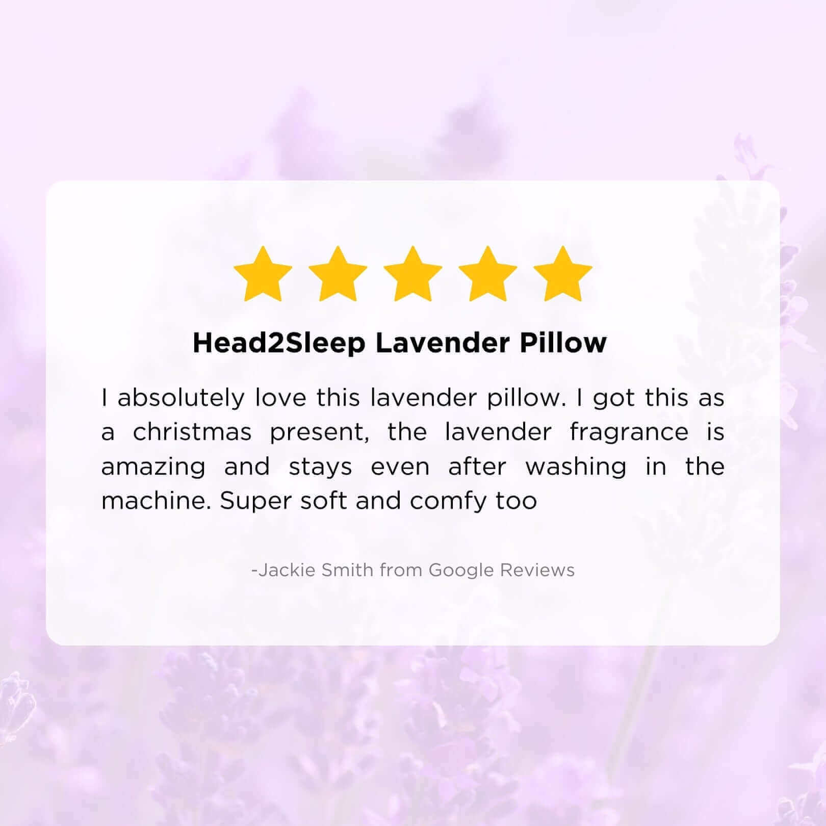 Head2Sleep Lavender Pillow | UK's Leading Pillow Specialist | UK's Lowest Prices | Featuring UK's Best Brands including TEMPUR®, Dunlopillo, Hypnos, Silentnight, Sealy, Seriously Comfortable & More