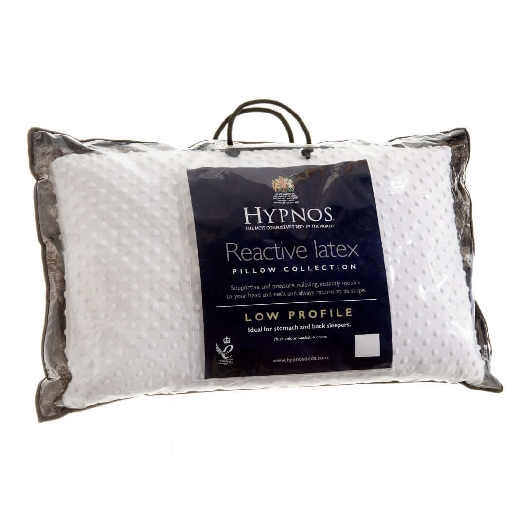Hypnos Front Sleeper Latex Pillow | UK's Leading Pillow Specialist | UK's Lowest Prices | Featuring UK's Best Brands including TEMPUR®, Dunlopillo, Hypnos, Silentnight, Sealy, Seriously Comfortable & More