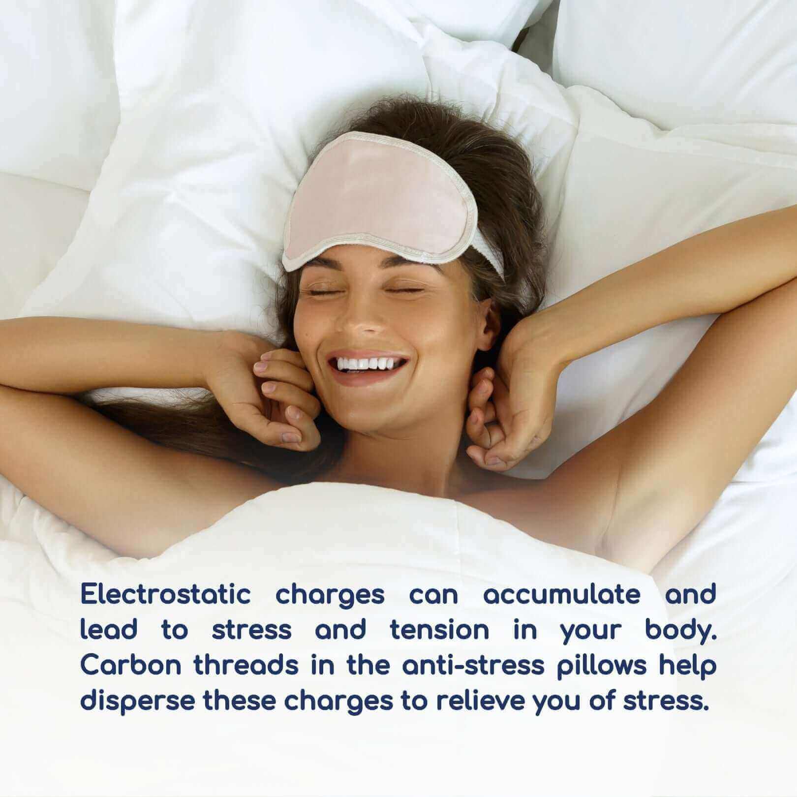 Head2Sleep Anti-Stress Pillow | UK's Leading Pillow Specialist | UK's Lowest Prices | Featuring UK's Best Brands including TEMPUR®, Dunlopillo, Hypnos, Silentnight, Sealy, Seriously Comfortable & More