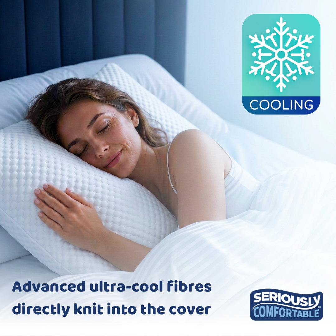 Seriously Comfortable CoolZone™ Pillow Cover Pair