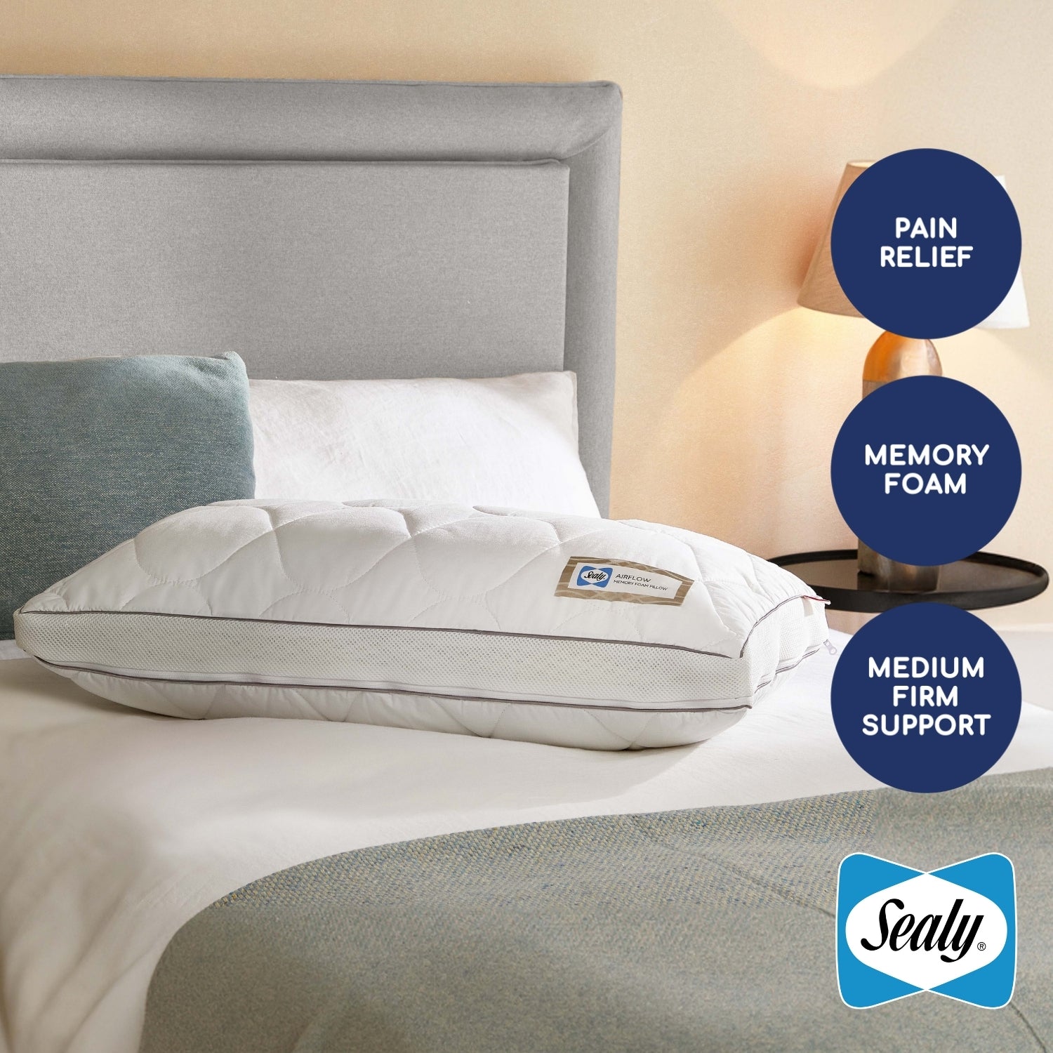 Sealy Airflow Memory Foam Pillow