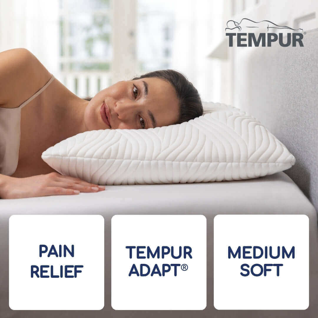 TEMPUR Comfort Cloud® Soft Pillow | UK's Leading Pillow Specialist | UK's Lowest Prices | Featuring UK's Best Brands including TEMPUR®, Dunlopillo, Hypnos, Silentnight, Sealy, Seriously Comfortable & More