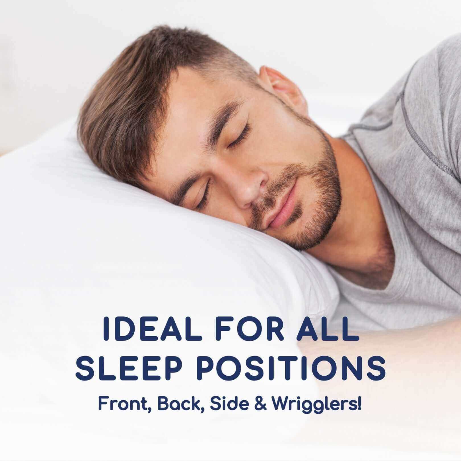 Head2Sleep Anti-Snore Support Pillow | UK's Leading Pillow Specialist | UK's Lowest Prices | Featuring UK's Best Brands including TEMPUR®, Dunlopillo, Hypnos, Silentnight, Sealy, Seriously Comfortable & More