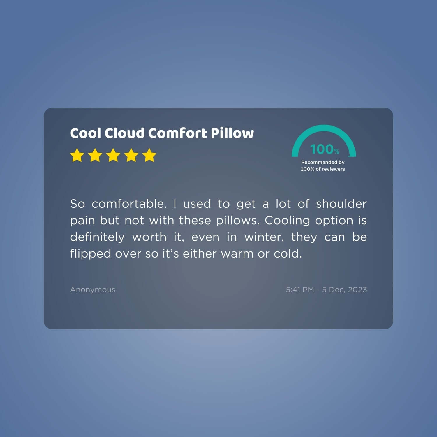 Seriously Comfortable Cool Cloud Comfort Pillow | UK's Leading Pillow Specialist | UK's Lowest Prices | Featuring UK's Best Brands including TEMPUR®, Dunlopillo, Hypnos, Silentnight, Sealy, Seriously Comfortable & More