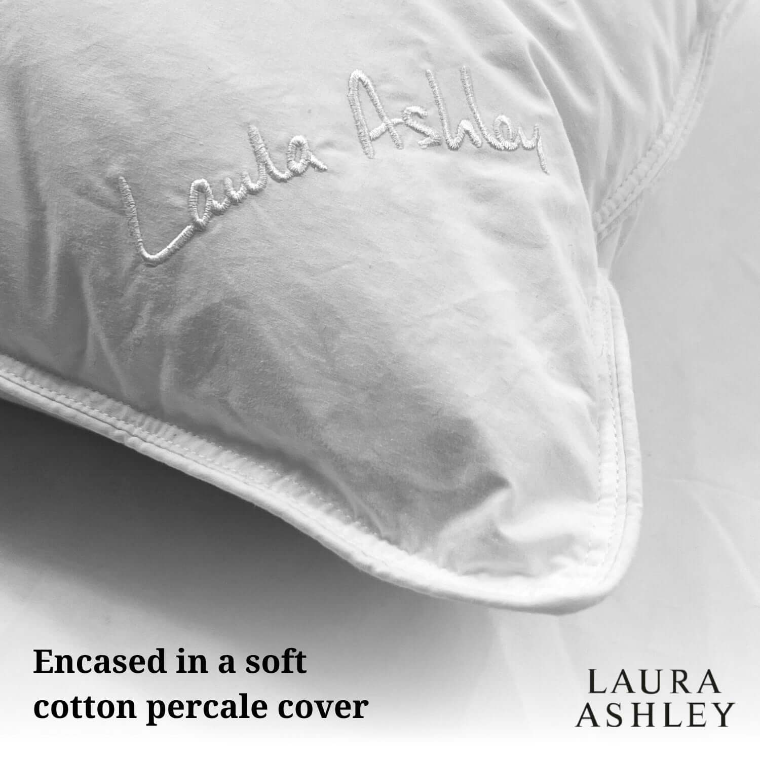 Laura Ashley Soft As Down Pillow | UK's Leading Pillow Specialist | UK's Lowest Prices | Featuring UK's Best Brands including TEMPUR®, Dunlopillo, Hypnos, Silentnight, Sealy, Seriously Comfortable & More