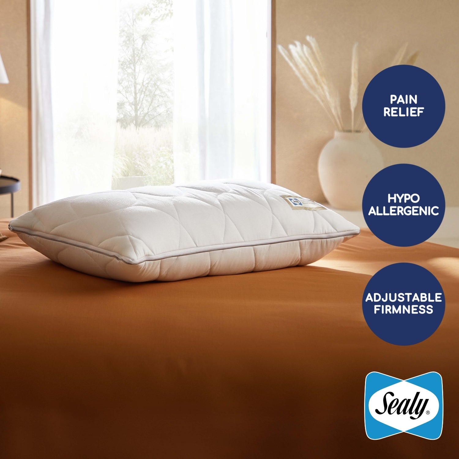 Sealy Dual Comfort Memory Foam Pillow