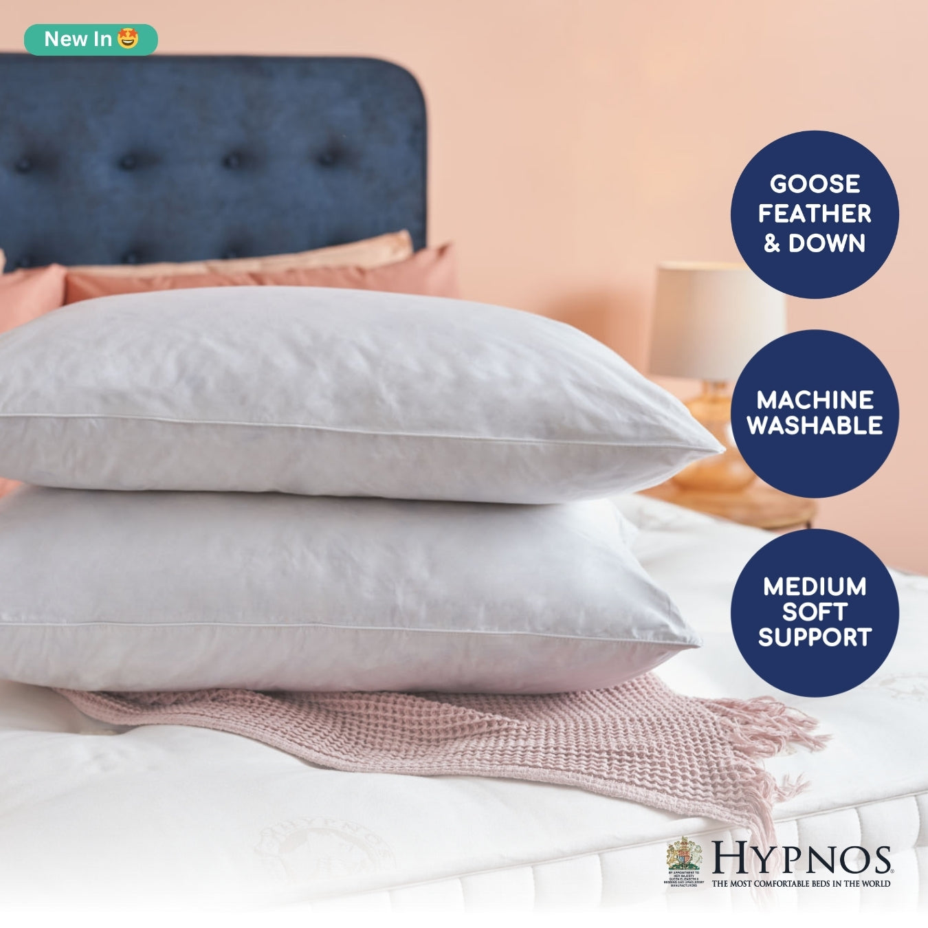 Hypnos Goose Feather & Down Pillow