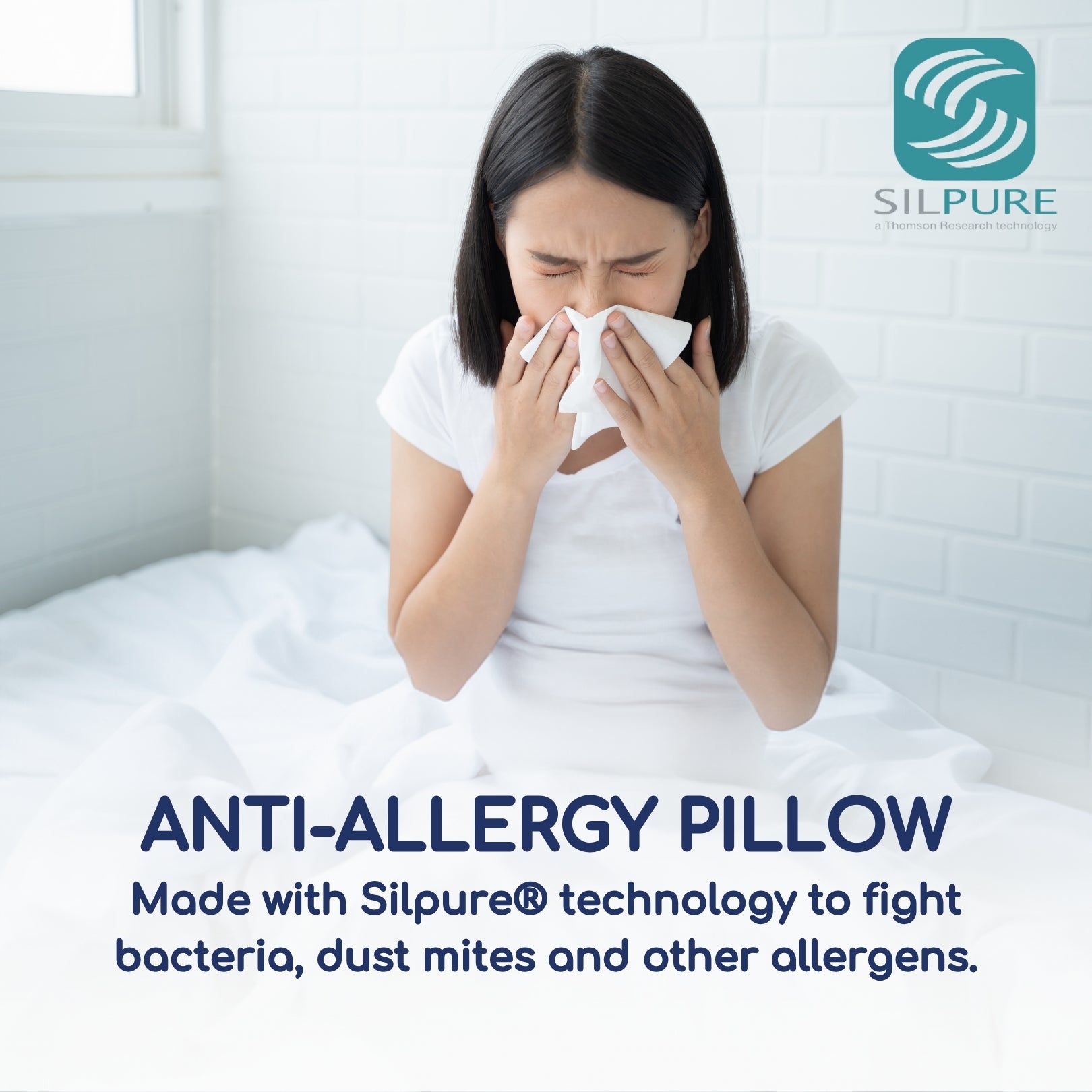 Head2Sleep Anti-Allergy Pillow