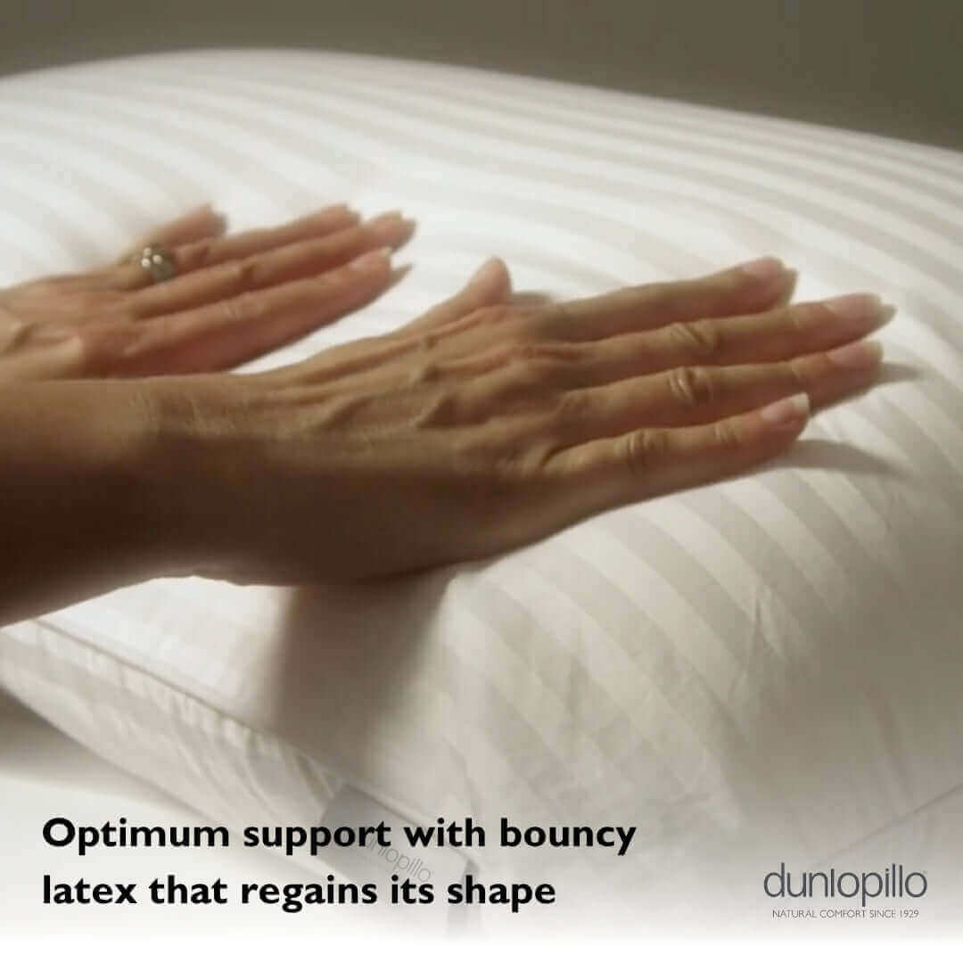 Dunlopillo Super Comfort Latex Pillow | UK's Leading Pillow Specialist | UK's Lowest Prices | Featuring UK's Best Brands including TEMPUR®, Dunlopillo, Hypnos, Silentnight, Sealy, Seriously Comfortable & More