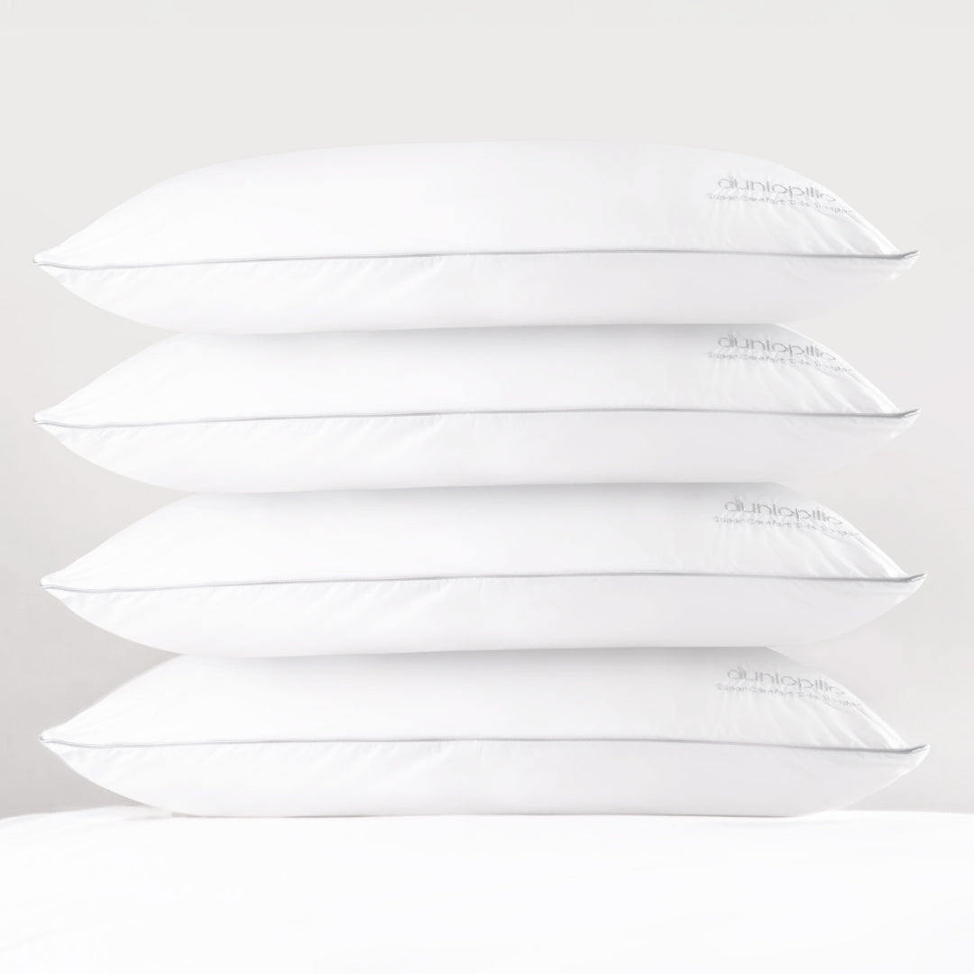 Dunlopillo Super Comfort Latex Pillow - Pack of 4