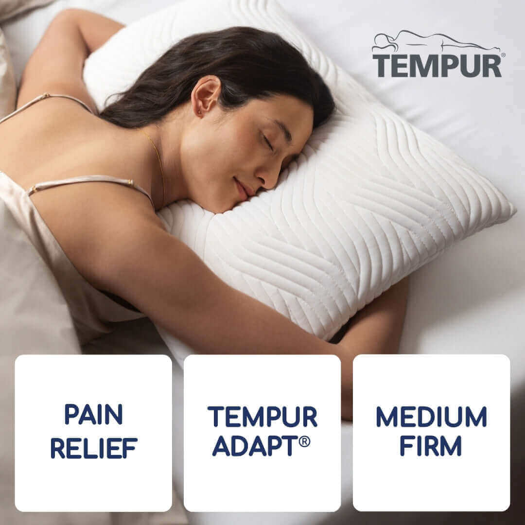 TEMPUR Comfort Cloud® Medium Pillow | UK's Leading Pillow Specialist | UK's Lowest Prices | Featuring UK's Best Brands including TEMPUR®, Dunlopillo, Hypnos, Silentnight, Sealy, Seriously Comfortable & More