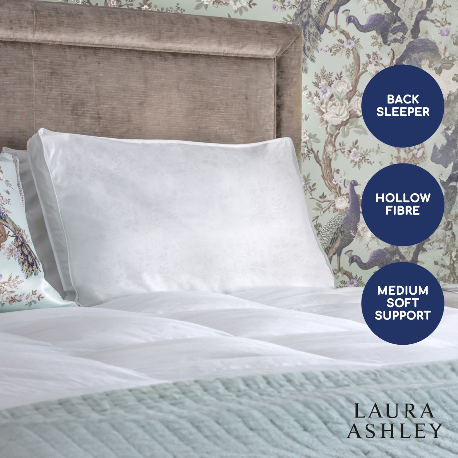 Laura Ashley Luxury Back Sleeper Pillow
