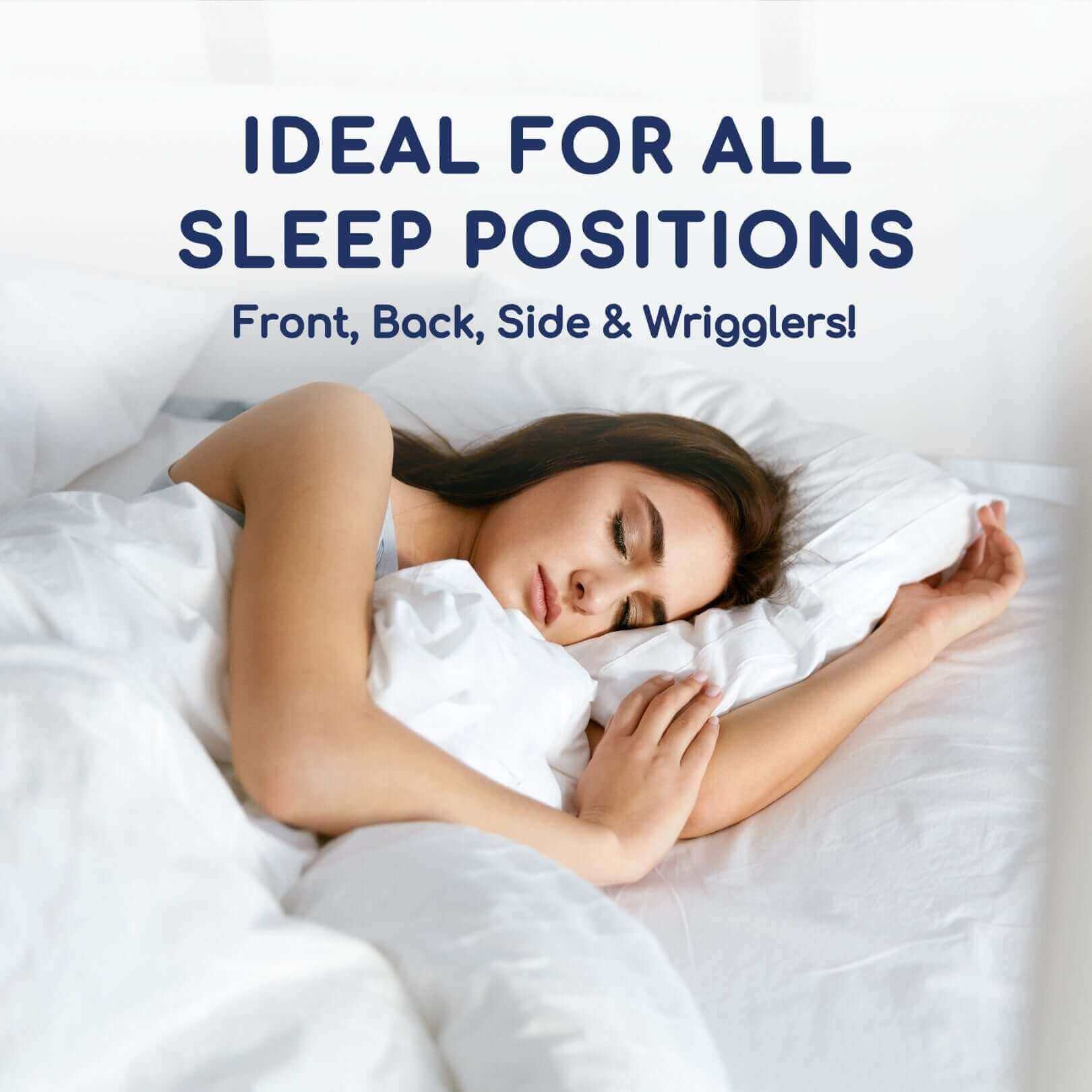 Head2Sleep Duo Feel Neck Support Pillow - CLEARANCE | UK's Leading Pillow Specialist | UK's Lowest Prices | Featuring UK's Best Brands including TEMPUR®, Dunlopillo, Hypnos, Silentnight, Sealy, Seriously Comfortable & More