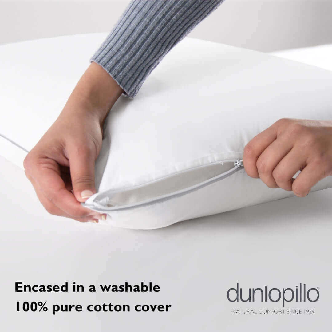 Dunlopillo Serenity Comfort Latex Pillow NEW 2025 | UK's Leading Pillow Specialist | UK's Lowest Prices | Featuring UK's Best Brands including TEMPUR®, Dunlopillo, Hypnos, Silentnight, Sealy, Seriously Comfortable & More