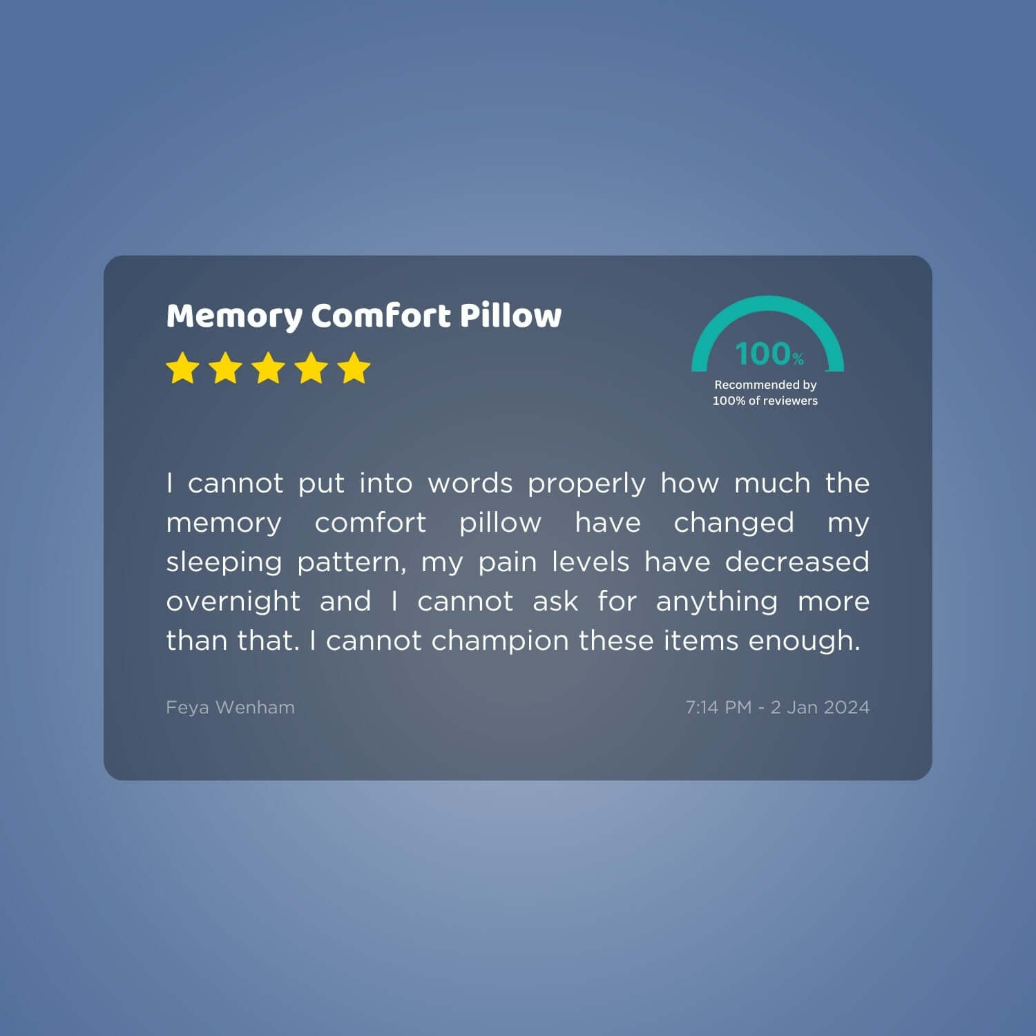 Seriously Comfortable Memory Comfort Side Sleeper Pillow | UK's Leading Pillow Specialist | UK's Lowest Prices | Featuring UK's Best Brands including TEMPUR®, Dunlopillo, Hypnos, Silentnight, Sealy, Seriously Comfortable & More