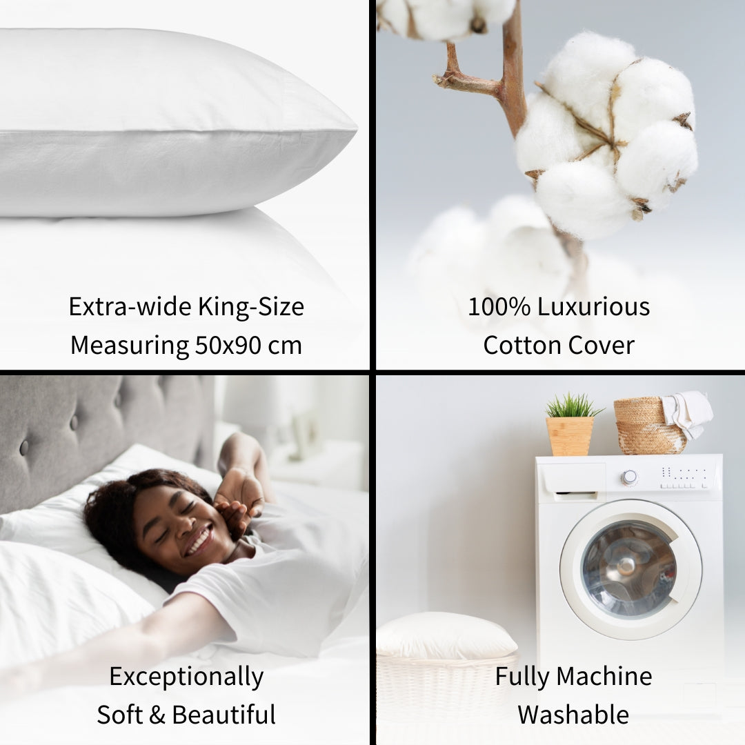 King Size Pillowcase Pair by Bellissimo