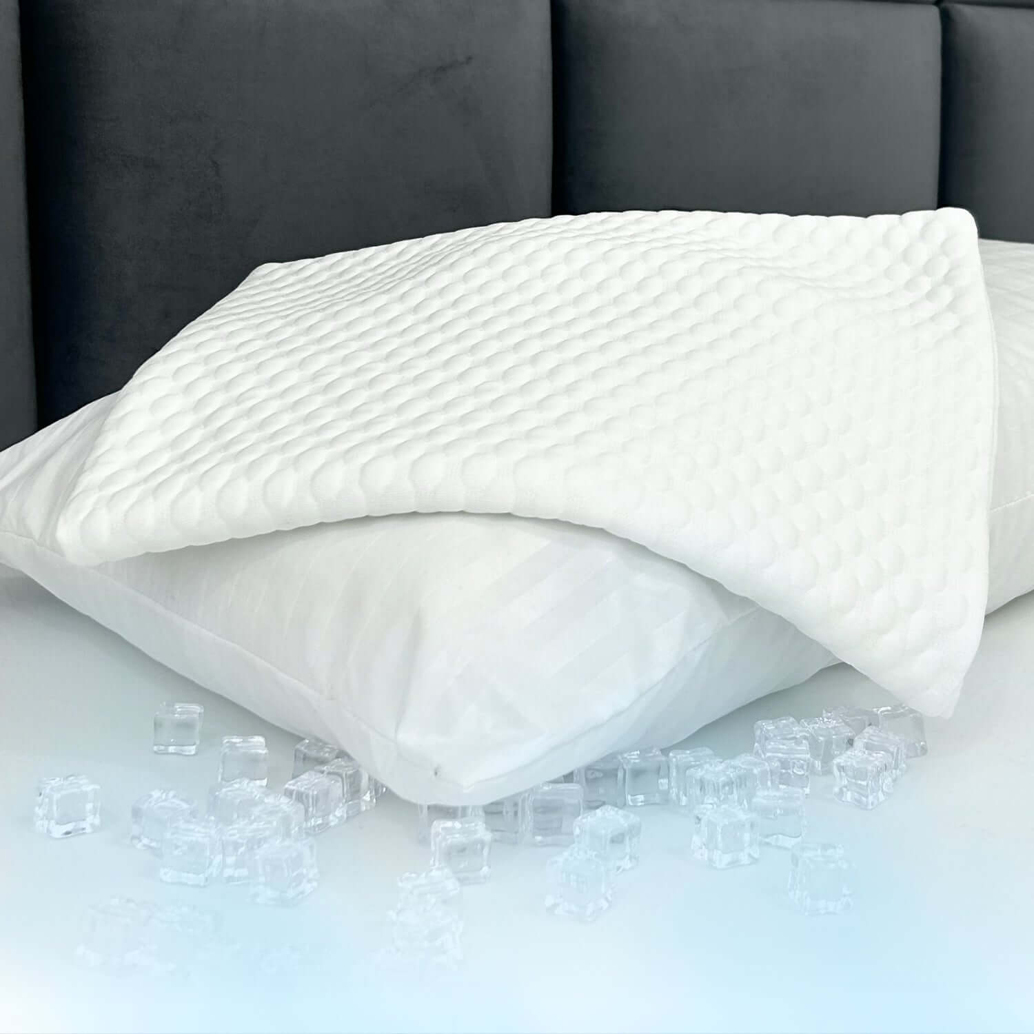 Seriously Comfortable CoolZone™ Pillow Cover Pair | UK's Leading Pillow Specialist | UK's Lowest Prices | Featuring UK's Best Brands including TEMPUR®, Dunlopillo, Hypnos, Silentnight, Sealy, Seriously Comfortable & More