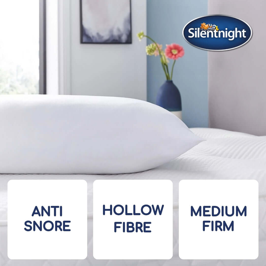 Silentnight Anti-Snore Pillow | UK's Leading Pillow Specialist | UK's Lowest Prices | Featuring UK's Best Brands including TEMPUR®, Dunlopillo, Hypnos, Silentnight, Sealy, Seriously Comfortable & More