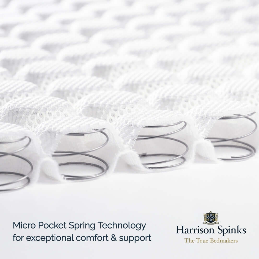 Harrison Spinks Deluxe British Wool and MicroSpring Pillow | UK's Leading Pillow Specialist | UK's Lowest Prices | Featuring UK's Best Brands including TEMPUR®, Dunlopillo, Hypnos, Silentnight, Sealy, Seriously Comfortable & More