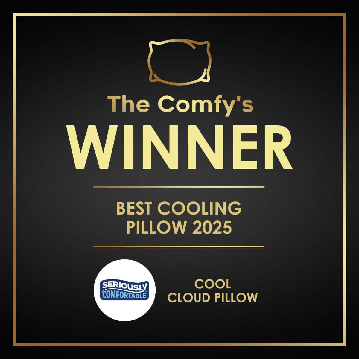 Seriously Comfortable Cool Cloud Comfort Pillow | UK's Leading Pillow Specialist | UK's Lowest Prices | Featuring UK's Best Brands including TEMPUR®, Dunlopillo, Hypnos, Silentnight, Sealy, Seriously Comfortable & More