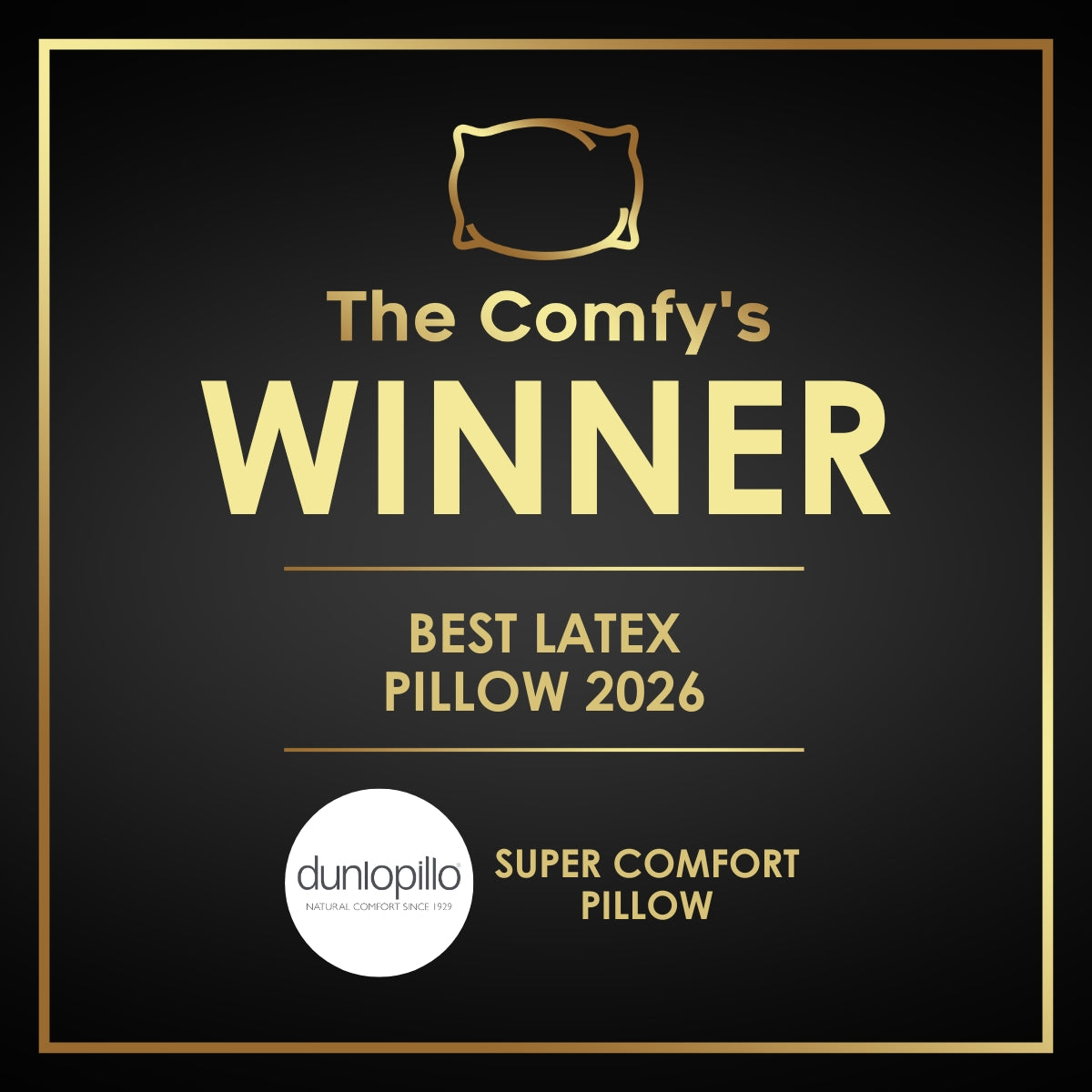 Dunlopillo Super Comfort Latex Pillow
