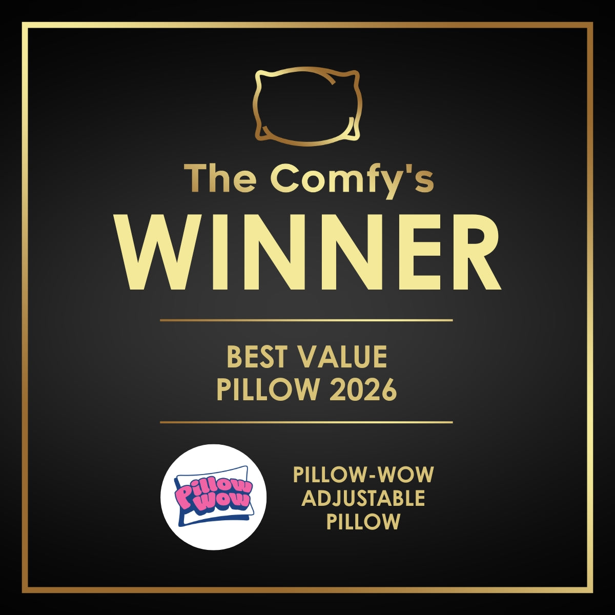 Pillow-Wow Adjustable Pillow - Buy 1 Get 1 FREE