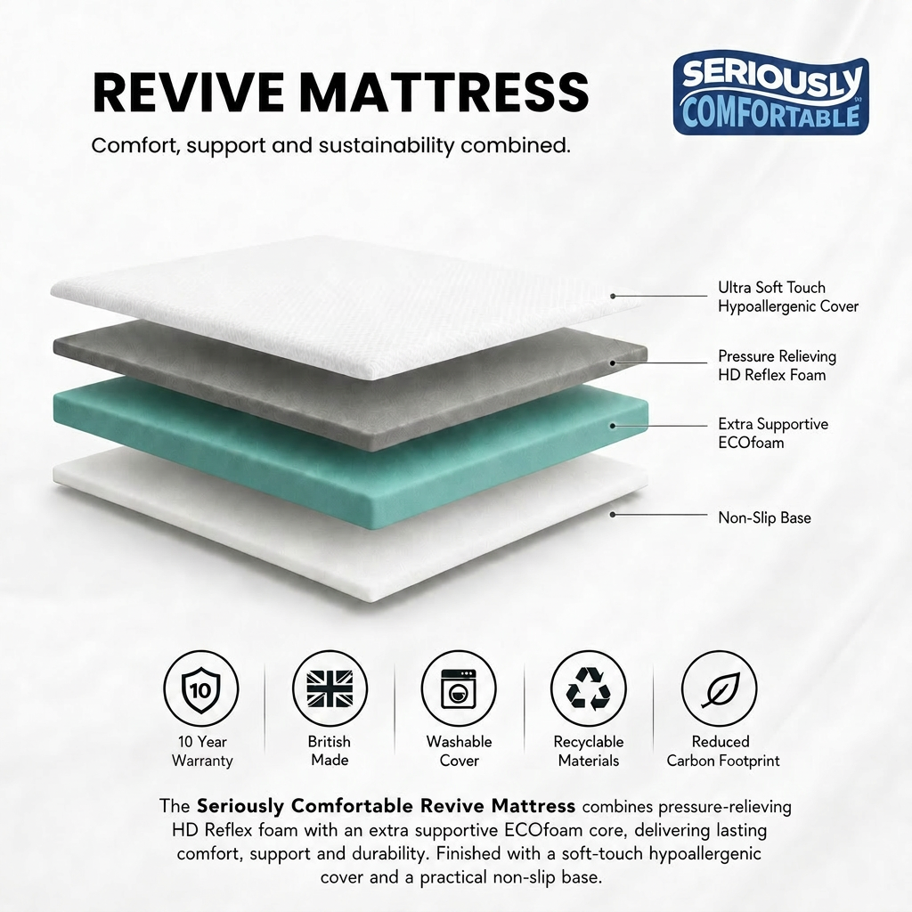 Seriously Comfortable Revive Mattress