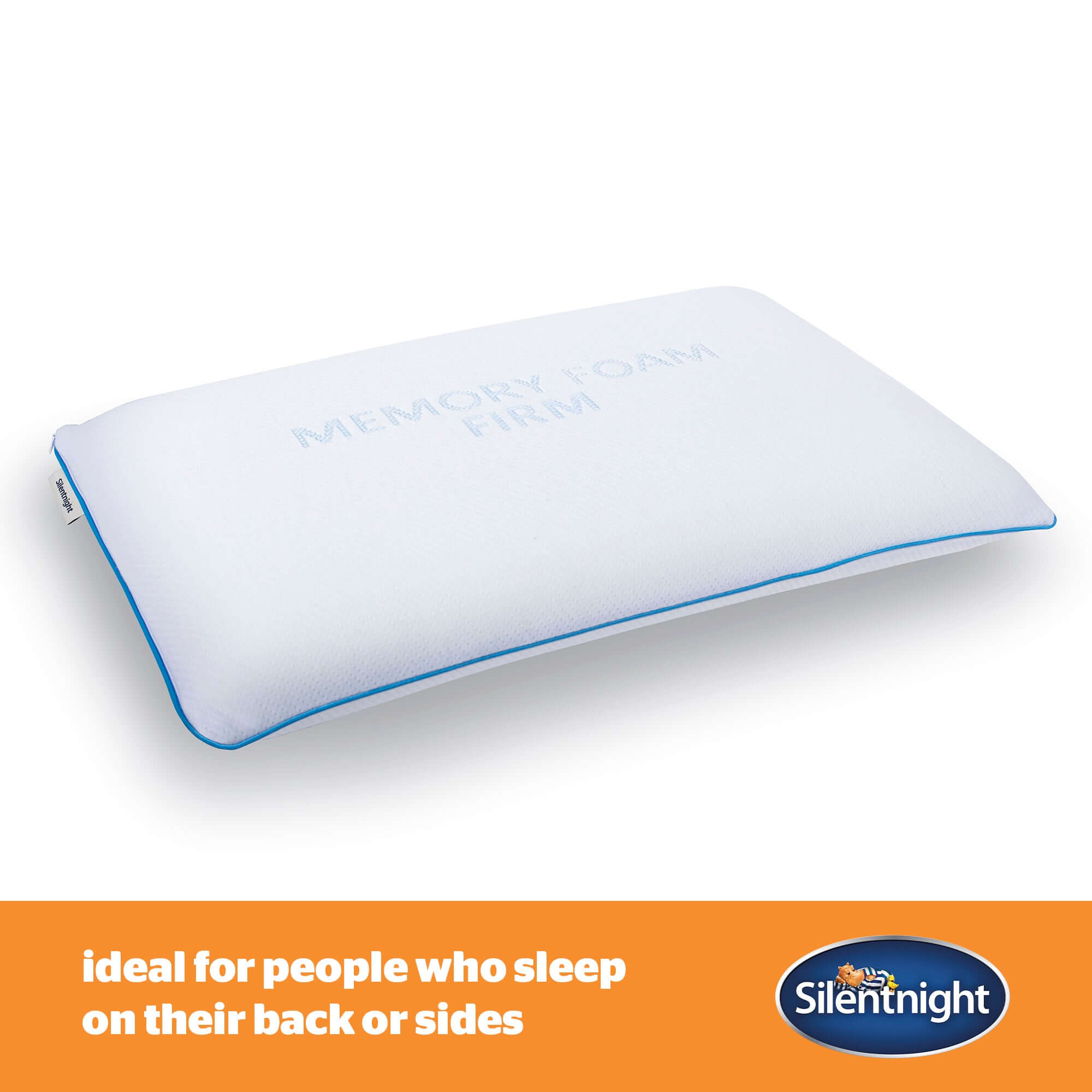 Silentnight Impress Memory Foam Firm Pillow | UK's Leading Pillow Specialist | UK's Lowest Prices | Featuring UK's Best Brands including TEMPUR®, Dunlopillo, Hypnos, Silentnight, Sealy, Seriously Comfortable & More