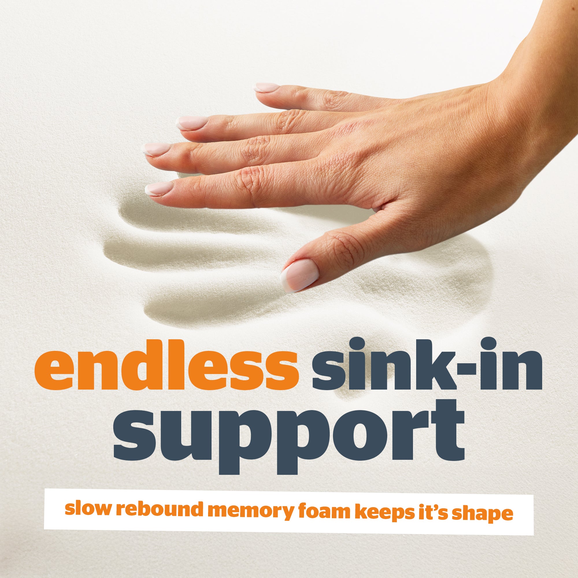 Silentnight Impress Memory Foam Firm Pillow