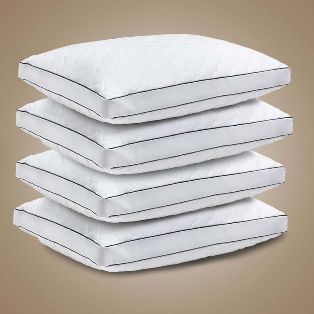 Sealy Side Sleeper Pillow - Pack of 4 | UK's Leading Pillow Specialist | UK's Lowest Prices | Featuring UK's Best Brands including TEMPUR®, Dunlopillo, Hypnos, Silentnight, Sealy, Seriously Comfortable & More
