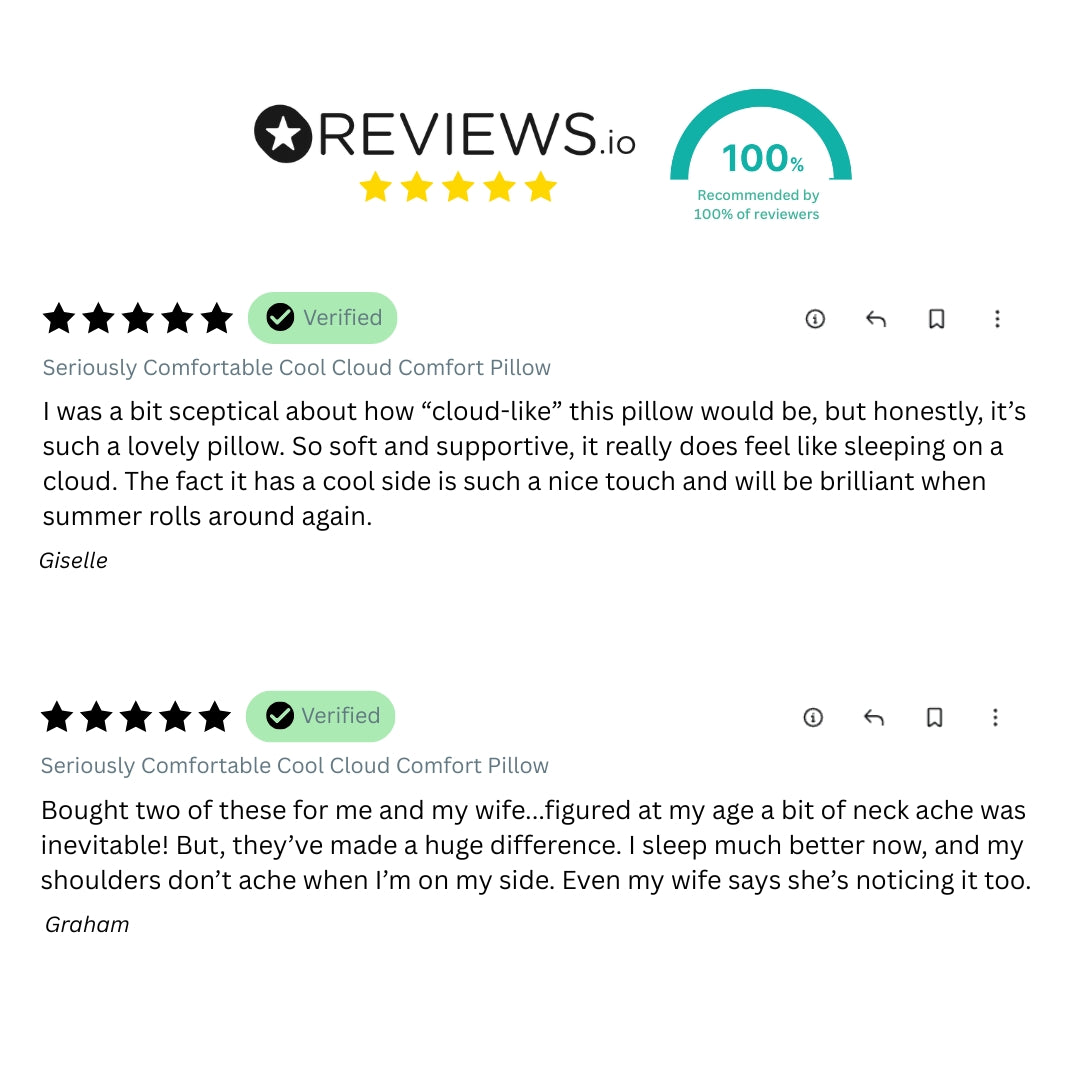 Seriously Comfortable Cool & Cosy Cloud Pillow