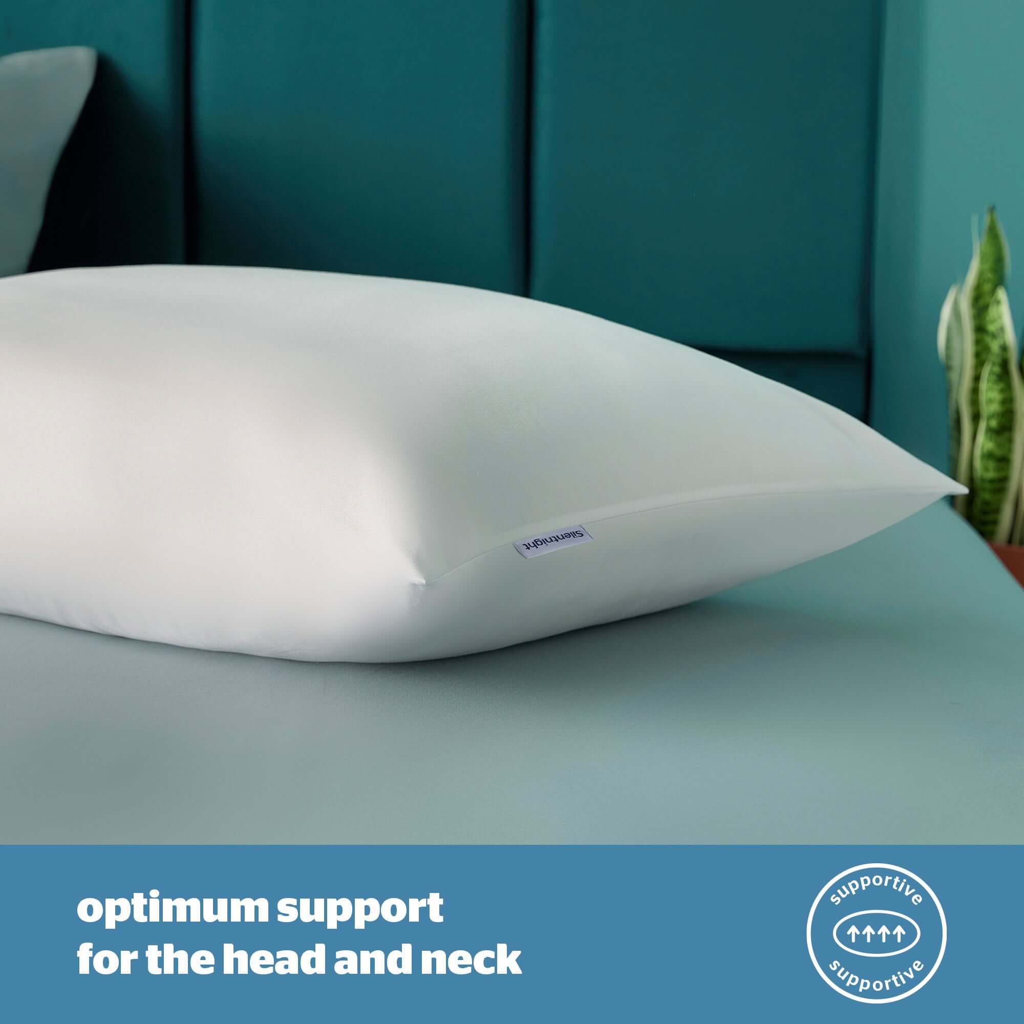 Silentnight Orthopaedic Support Pillow | UK's Leading Pillow Specialist | UK's Lowest Prices | Featuring UK's Best Brands including TEMPUR®, Dunlopillo, Hypnos, Silentnight, Sealy, Seriously Comfortable & More