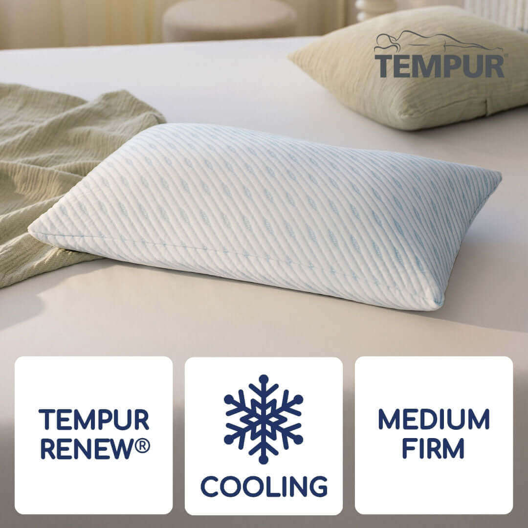 TEMPUR Prima® SmartCool™ Pillow NEW 2025 | UK's Leading Pillow Specialist | UK's Lowest Prices | Featuring UK's Best Brands including TEMPUR®, Dunlopillo, Hypnos, Silentnight, Sealy, Seriously Comfortable & More