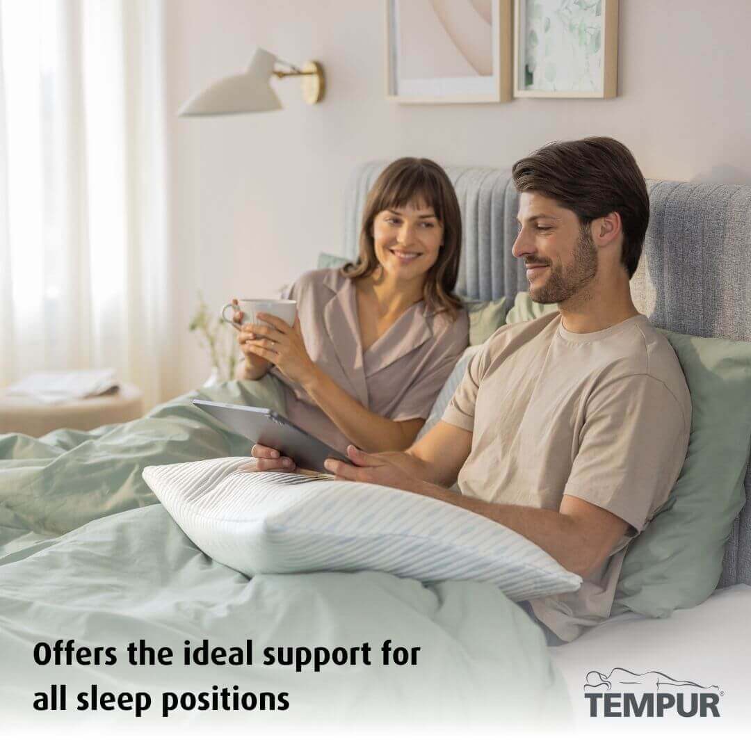 TEMPUR Prima® SmartCool™ Pillow NEW 2025 | UK's Leading Pillow Specialist | UK's Lowest Prices | Featuring UK's Best Brands including TEMPUR®, Dunlopillo, Hypnos, Silentnight, Sealy, Seriously Comfortable & More