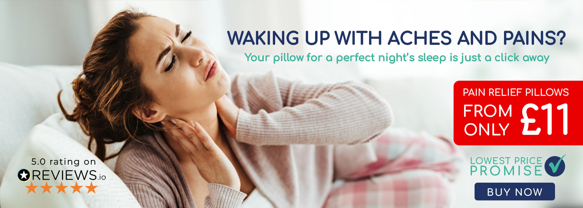 pain relief pillows to cure neck pain and get better sleep