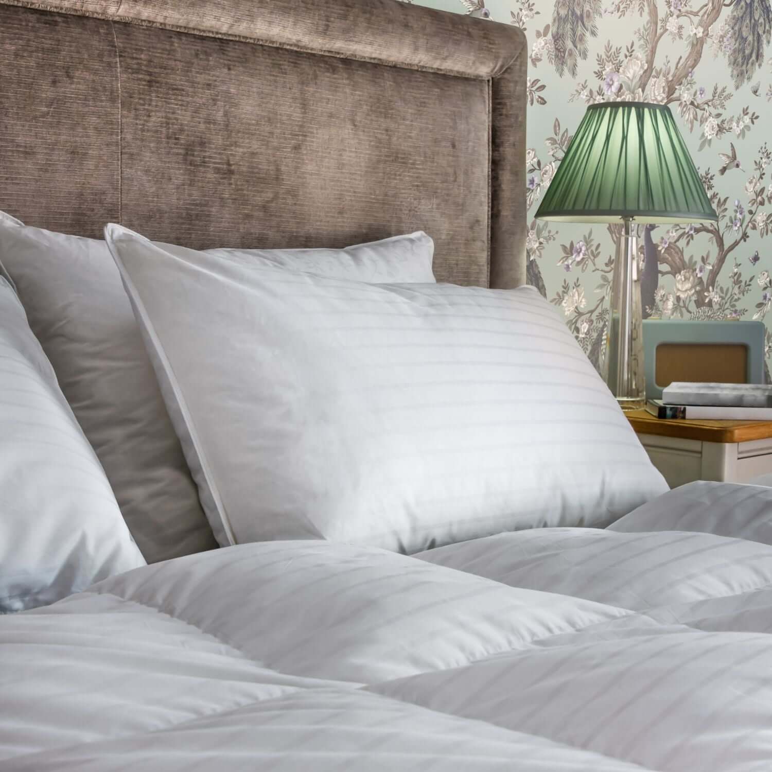 Laura Ashley Supreme Comfort Duo Pillow | UK's Leading Pillow Specialist | UK's Lowest Prices | Featuring UK's Best Brands including TEMPUR®, Dunlopillo, Hypnos, Silentnight, Sealy, Seriously Comfortable & More