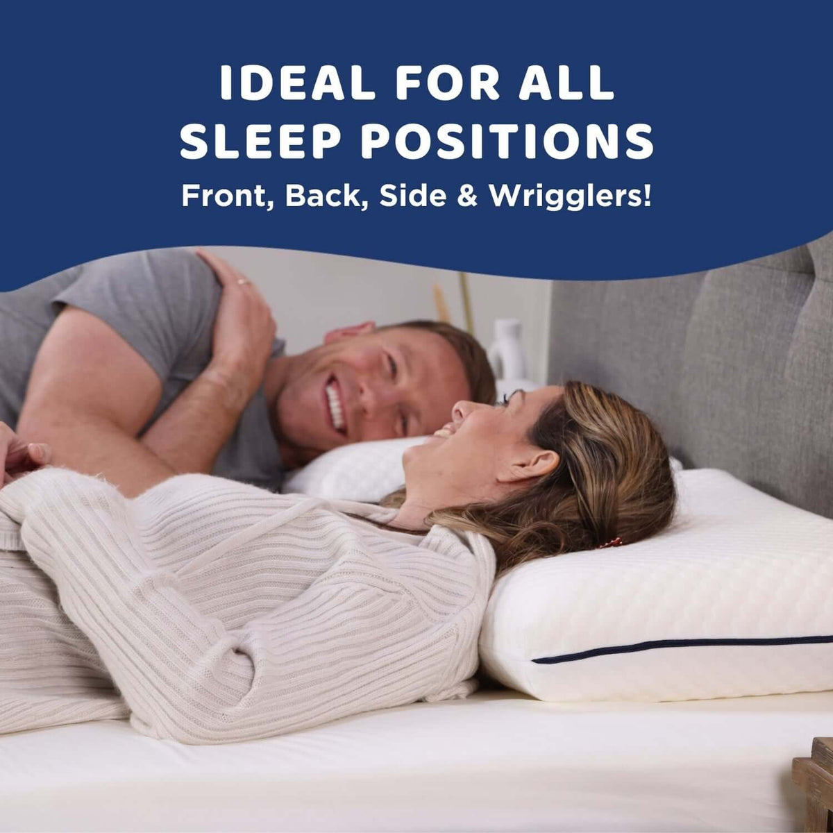 Seriously Comfortable Cool Revolution Comfort Pillow | UK's Leading Pillow Specialist | UK's Lowest Prices | Featuring UK's Best Brands including TEMPUR®, Dunlopillo, Hypnos, Silentnight, Sealy, Seriously Comfortable & More