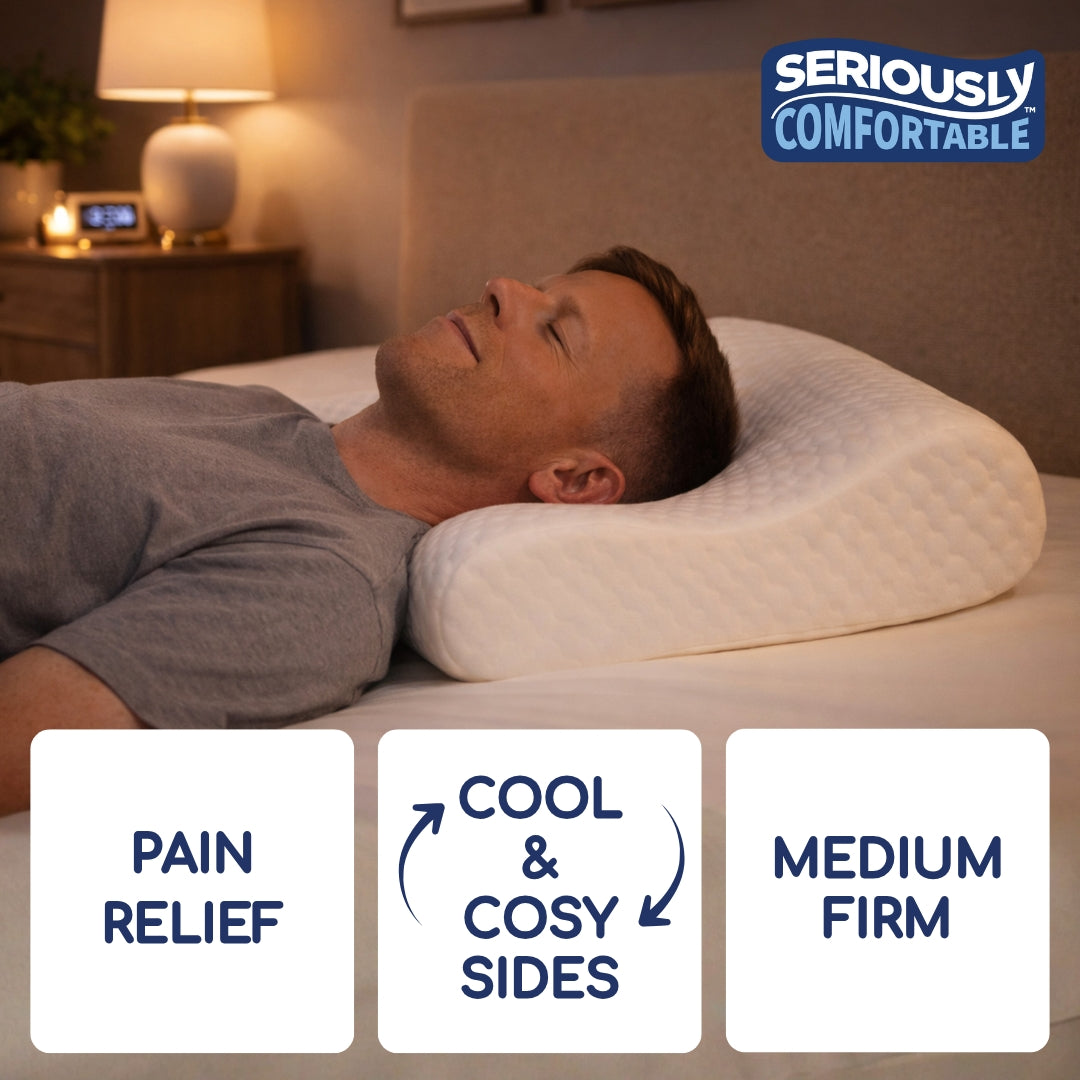Seriously Comfortable Cool Anatomic Comfort Pillow