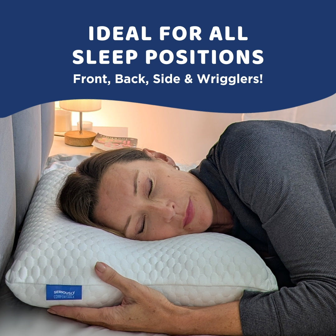 Seriously Comfortable Ergo Pain Relief Pillow