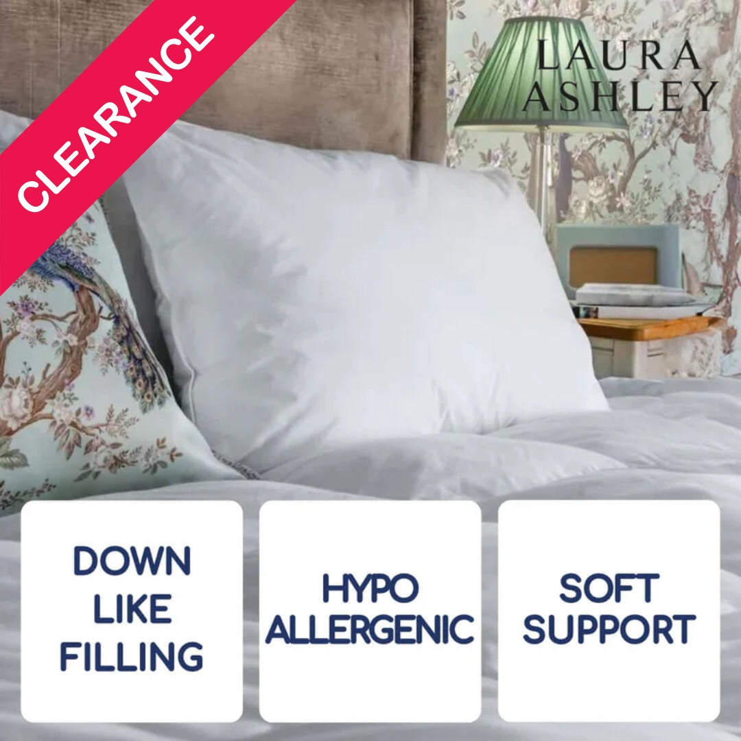 Laura Ashley Soft As Down Pillow - CLEARANCE