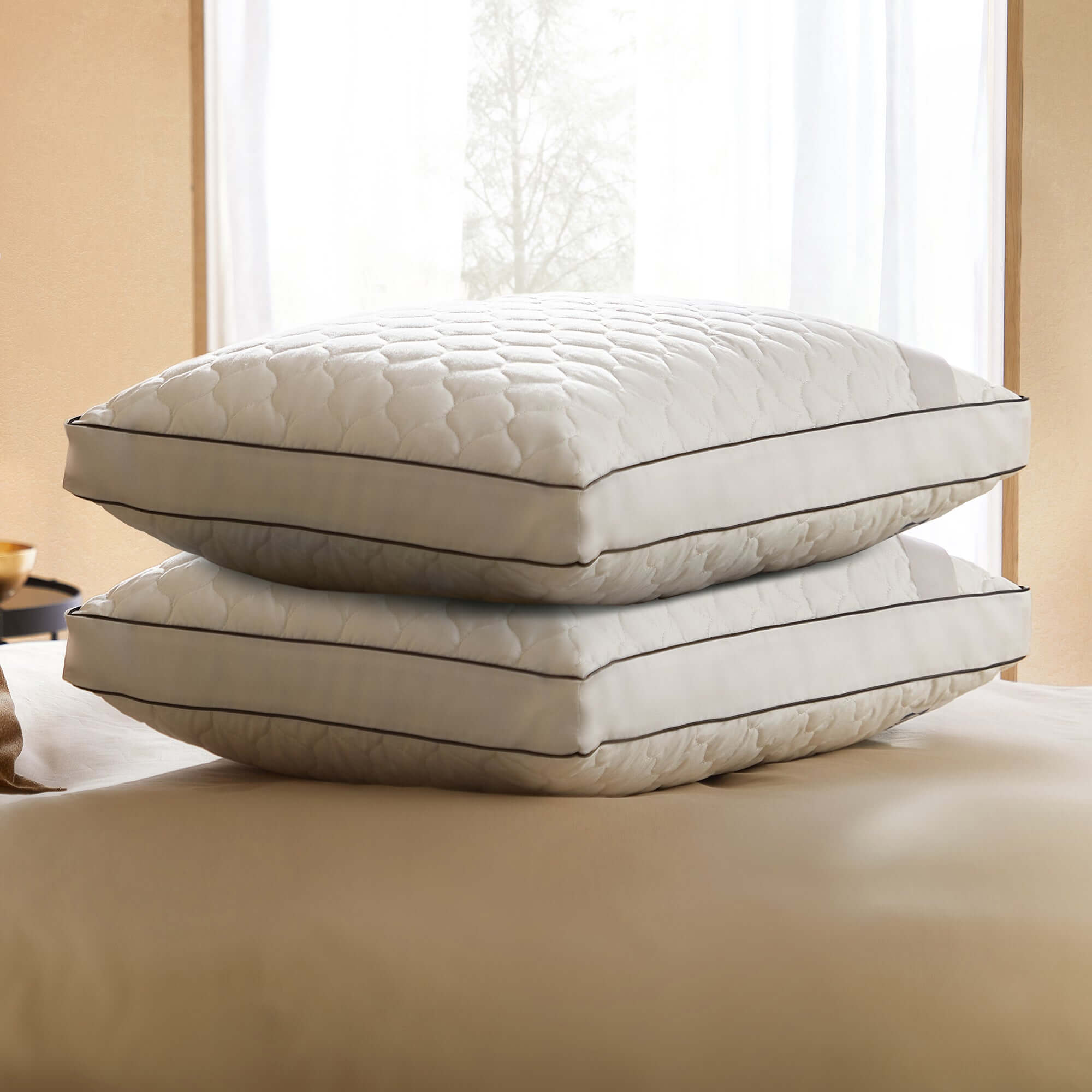 Sealy Side Sleeper Pillow - Pack of 2 | UK's Leading Pillow Specialist | UK's Lowest Prices | Featuring UK's Best Brands including TEMPUR®, Dunlopillo, Hypnos, Silentnight, Sealy, Seriously Comfortable & More
