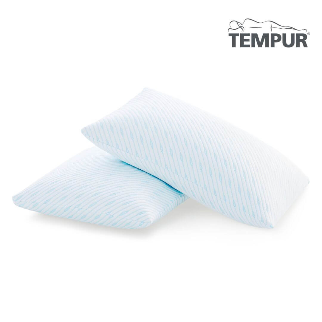 TEMPUR Prima® SmartCool™ Pillow NEW 2025 - Pack of 2 | UK's Leading Pillow Specialist | UK's Lowest Prices | Featuring UK's Best Brands including TEMPUR®, Dunlopillo, Hypnos, Silentnight, Sealy, Seriously Comfortable & More