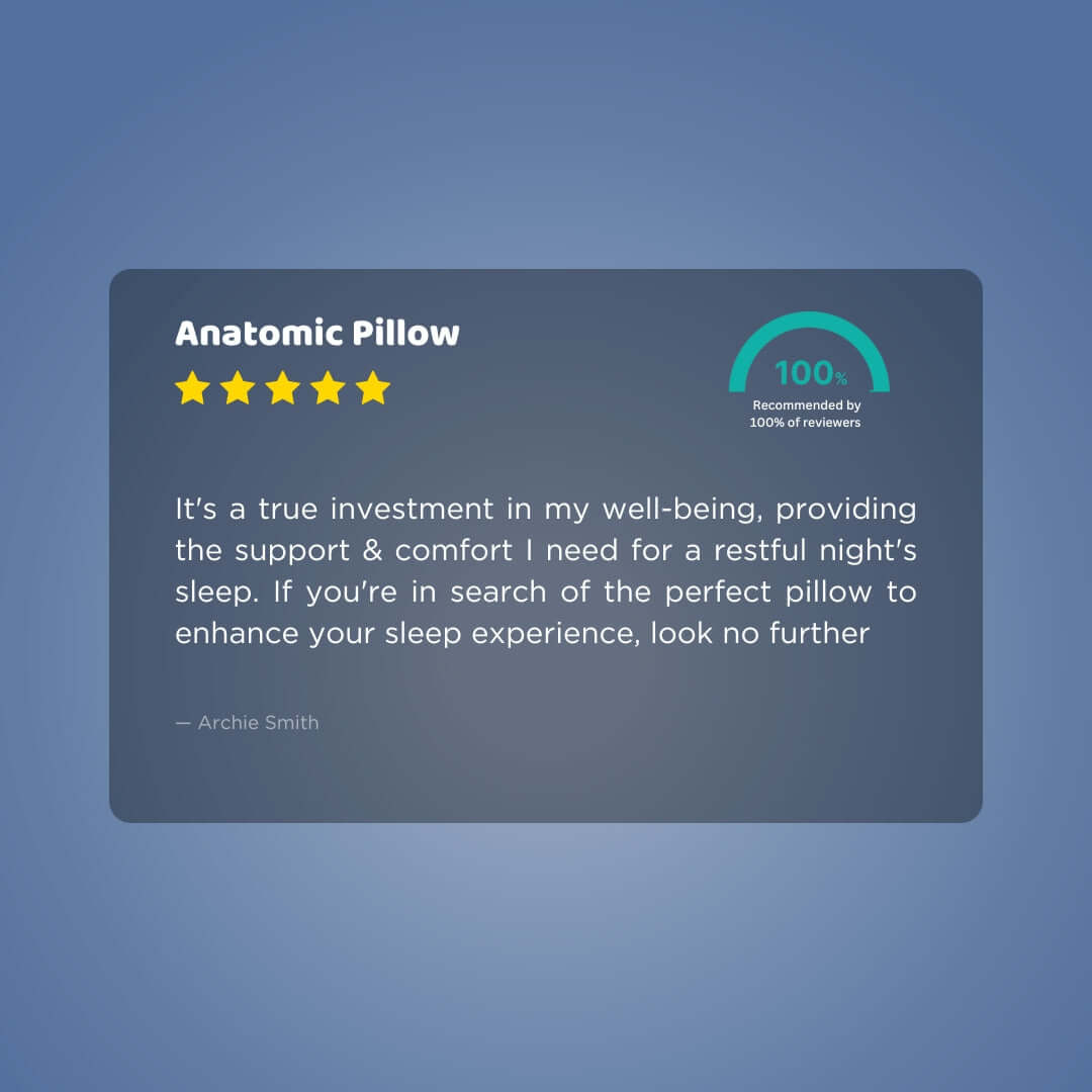 Seriously Comfortable Anatomic Comfort Pillow | UK's Leading Pillow Specialist | UK's Lowest Prices | Featuring UK's Best Brands including TEMPUR®, Dunlopillo, Hypnos, Silentnight, Sealy, Seriously Comfortable & More