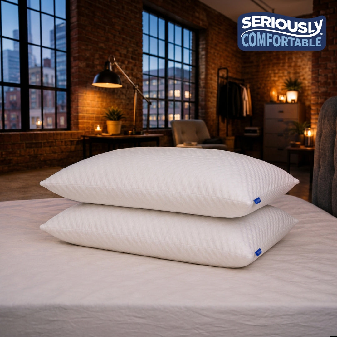 Cool & Cosy Cloud Pain Relief Pillow - Pack of 2 by Seriously Comfortable