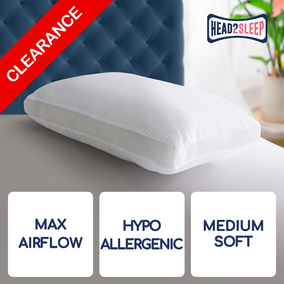 Head2Sleep Breeze Pillow - CLEARANCE