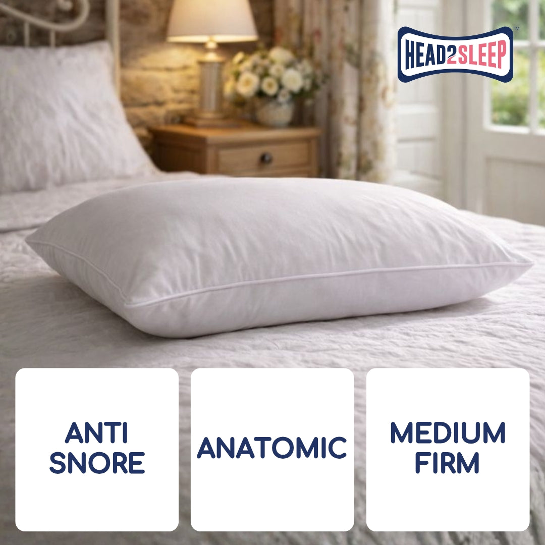 Head2Sleep Anti-Snore Support Pillow