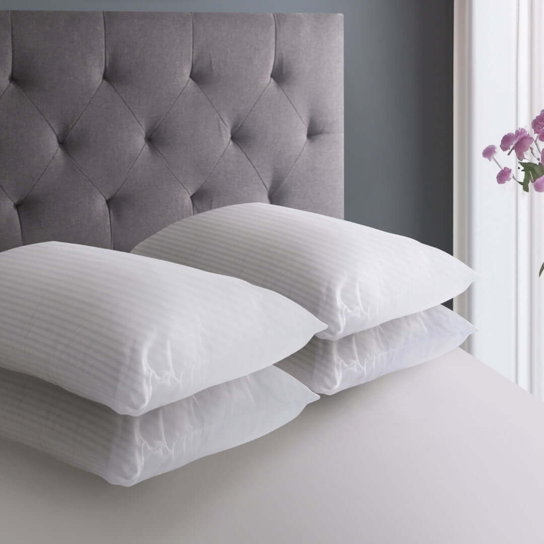 Pillow World Hotel Luxury Pillow - Pack of 4 | UK's Leading Pillow Specialist | UK's Lowest Prices | Featuring UK's Best Brands including TEMPUR®, Dunlopillo, Hypnos, Silentnight, Sealy, Seriously Comfortable & More