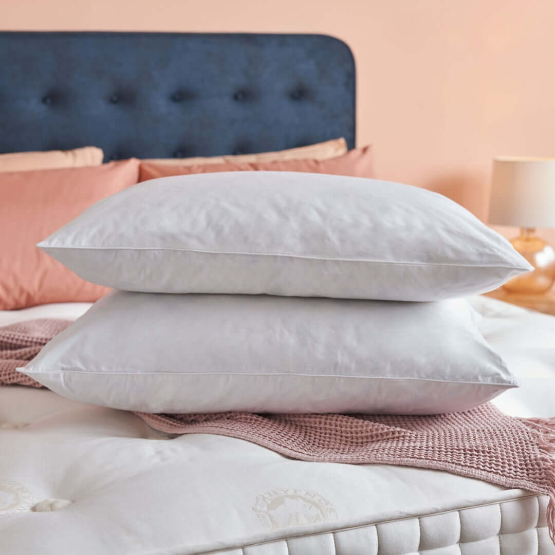 Hypnos Goose Feather & Down Pillow | UK's Leading Pillow Specialist | UK's Lowest Prices | Featuring UK's Best Brands including TEMPUR®, Dunlopillo, Hypnos, Silentnight, Sealy, Seriously Comfortable & More