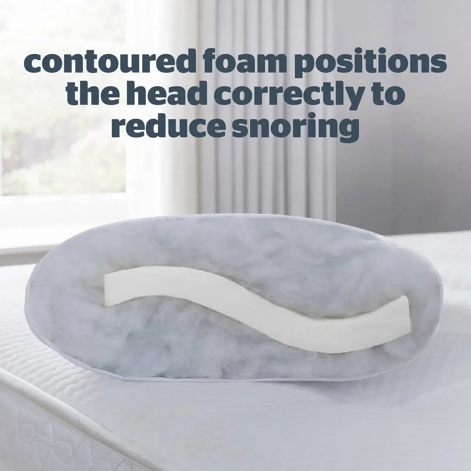 Silentnight Anti-Snore Pillow | UK's Leading Pillow Specialist | UK's Lowest Prices | Featuring UK's Best Brands including TEMPUR®, Dunlopillo, Hypnos, Silentnight, Sealy, Seriously Comfortable & More